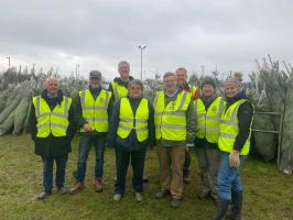 Volunteers at our 2024 sale